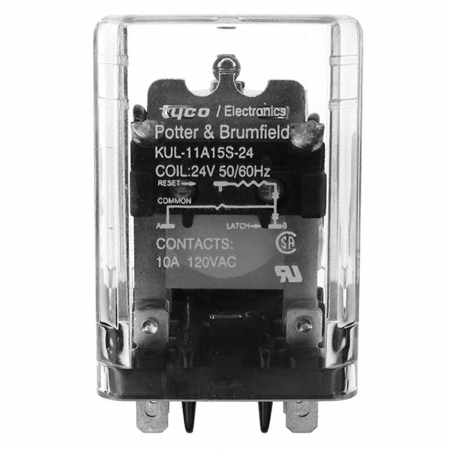 KUL-11A15S-240 TE Connectivity Potter & Brumfield Relays  Power Relays Over 2 Amps